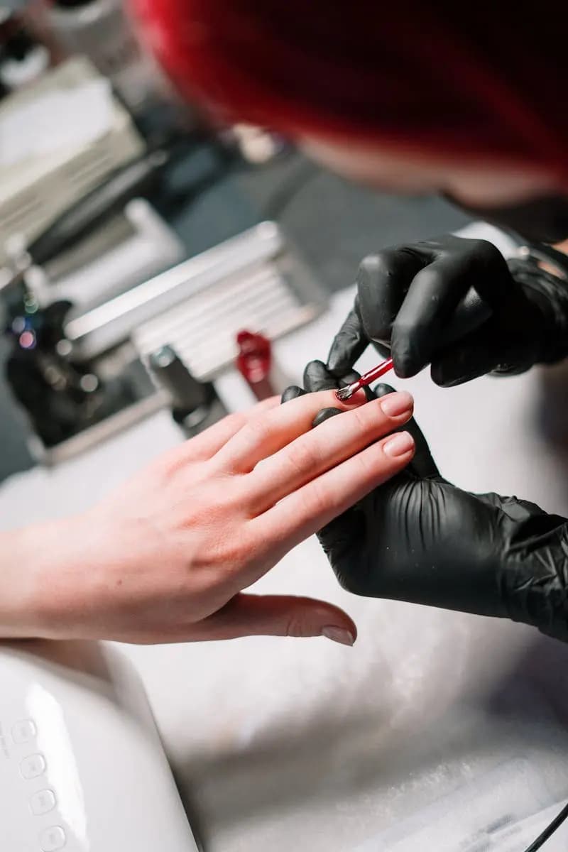 Fill In Acrylic With Gel Polish nail service at 3D Nails & Spa